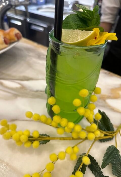 cocktail analcolico menta