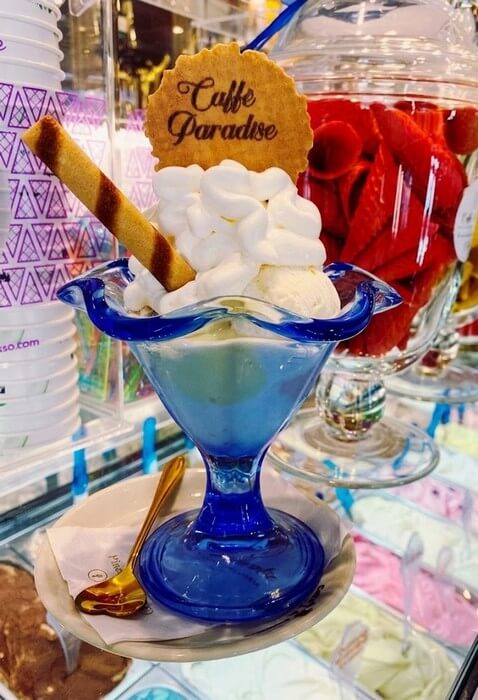 coppa gelato panna nocciola