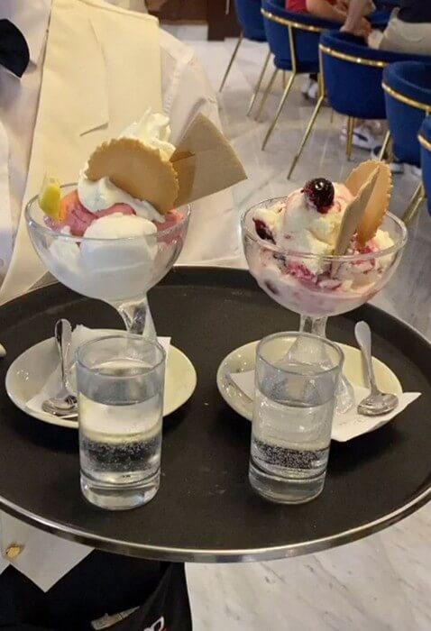 coppe gelato fragola limone amarena
